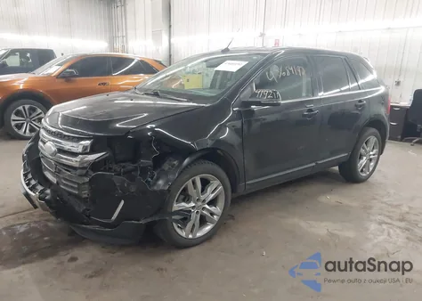 2013 Ford Edge Limited z USA, uszkodzony, nr VIN 2FMDK4KC0DBE36826